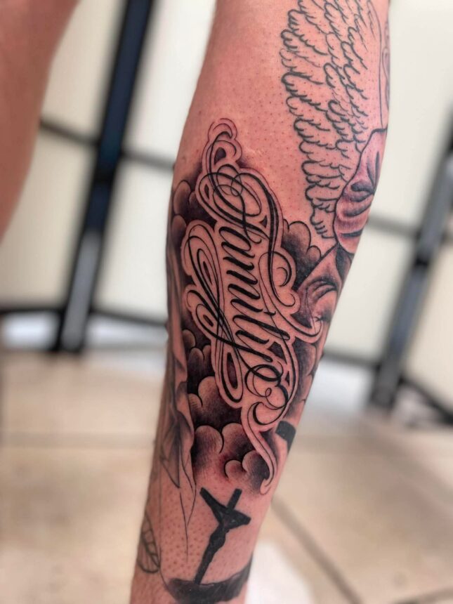 Tatovering af Sabine hos House of Body Art i Viborg