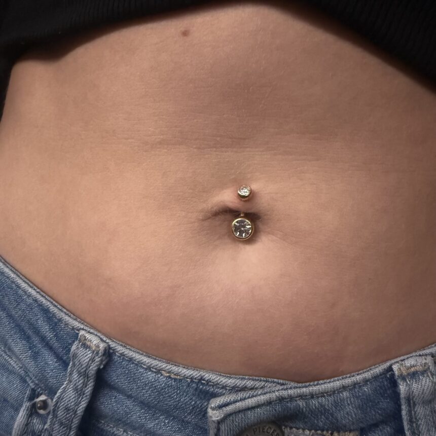 Piercing udført hos House of Body Art i Viborg