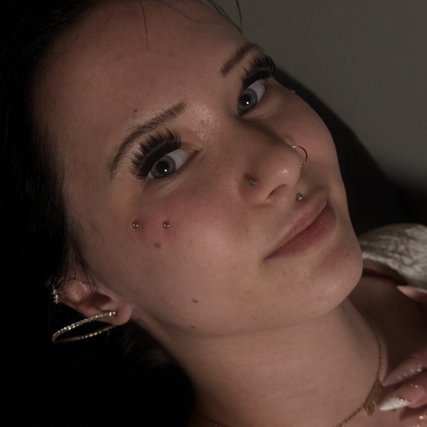 Piercing udført hos House of Body Art i Viborg