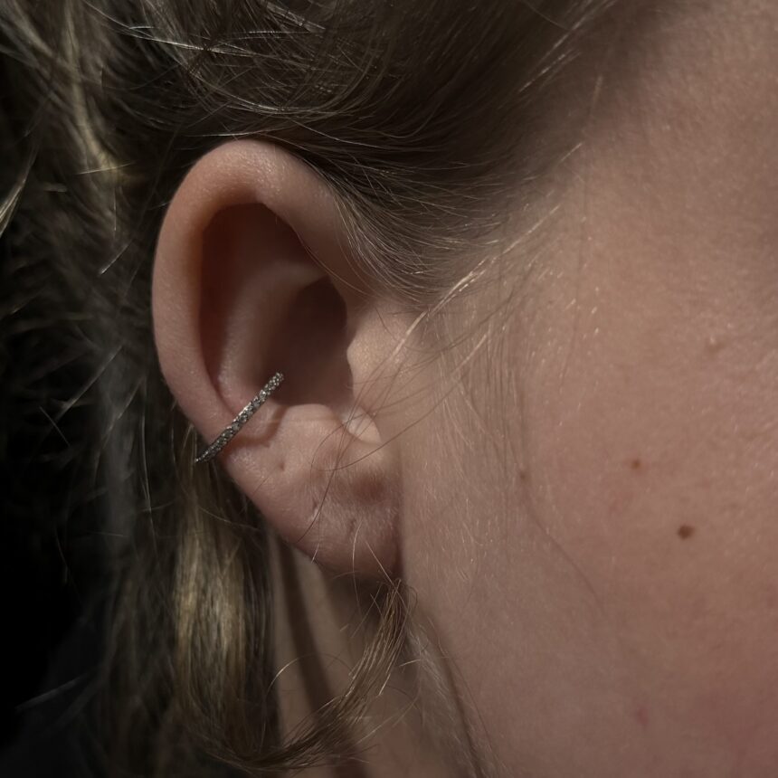 Piercing udført hos House of Body Art i Viborg