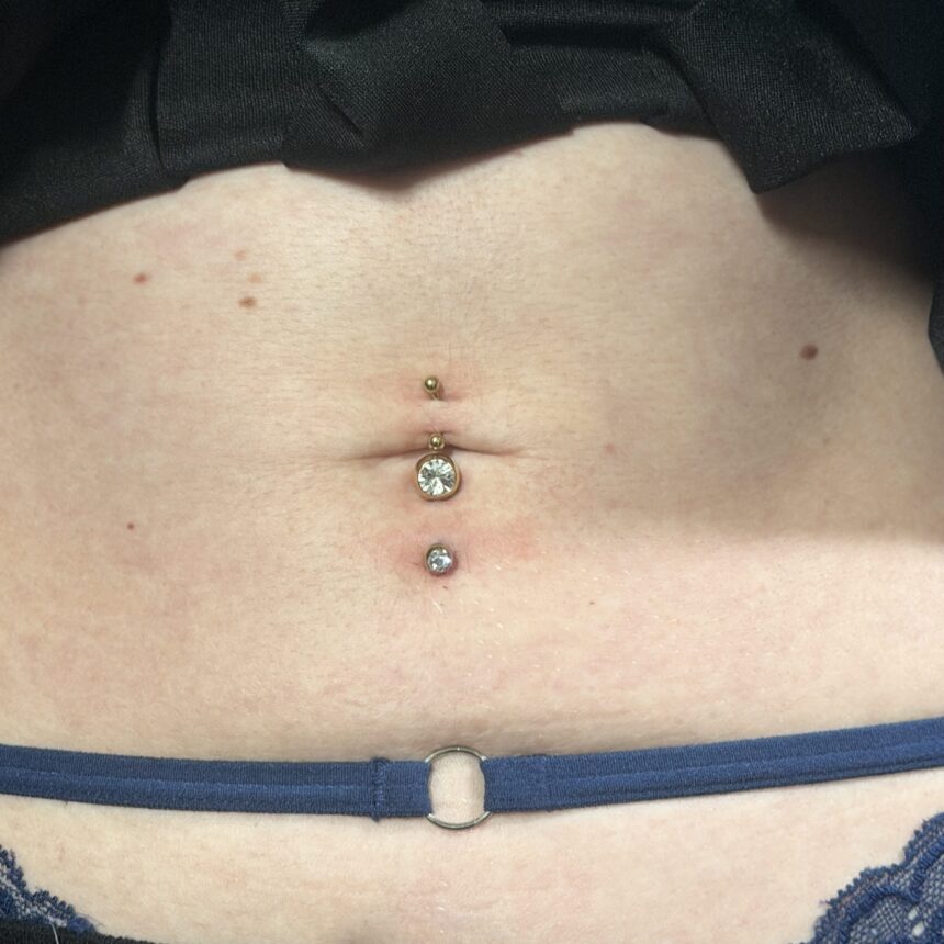 Piercing udført hos House of Body Art i Viborg