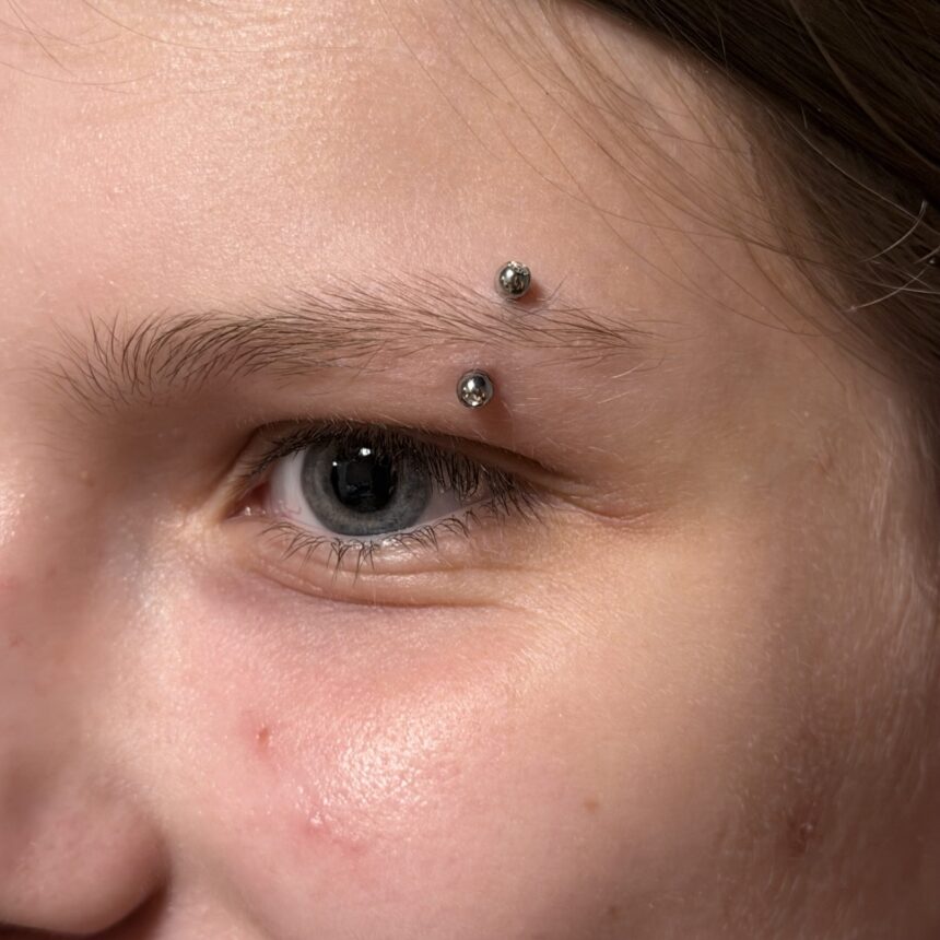 Piercing udført hos House of Body Art i Viborg