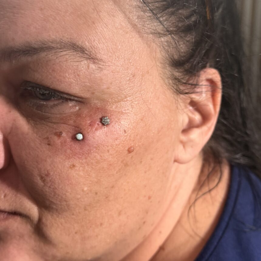 Piercing udført hos House of Body Art i Viborg