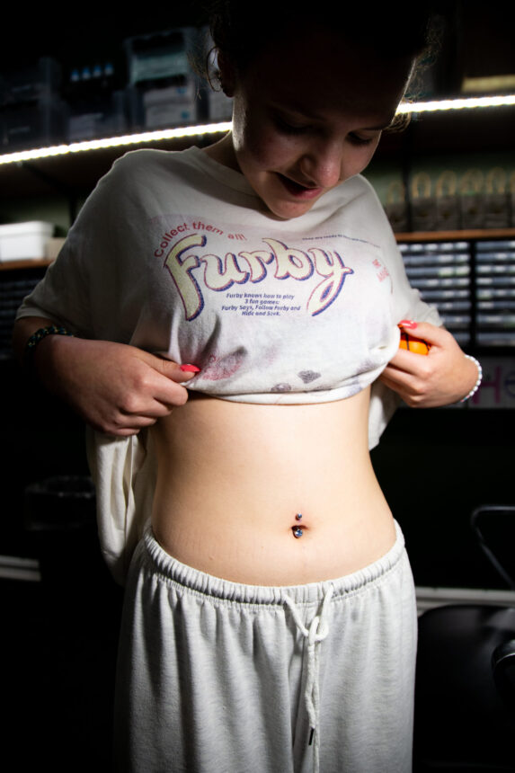 Piercing udført hos House of Body Art i Viborg