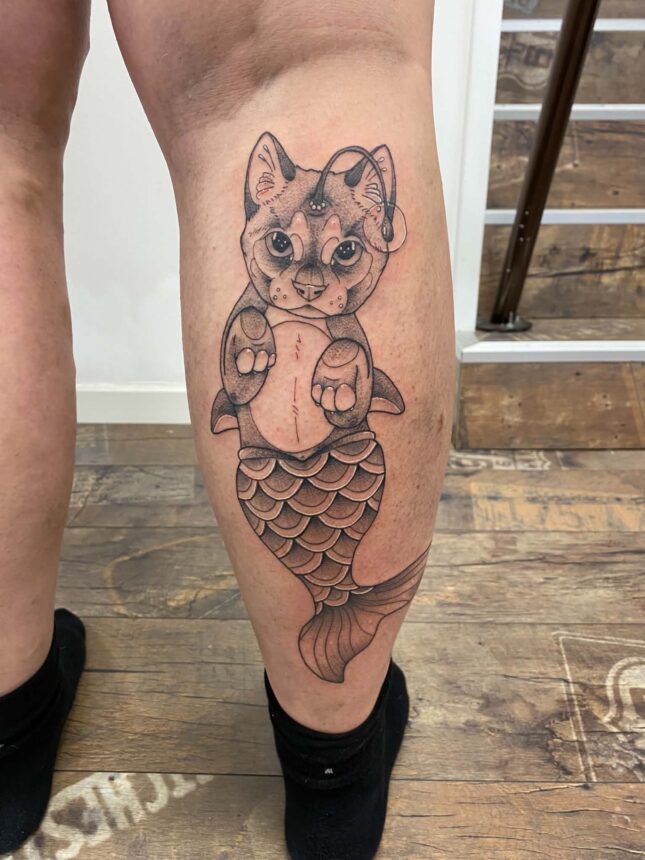 Tatovering af Tine hos House of Body Art i Viborg